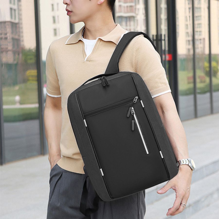 Men Laptop Backpack Bag Set Rucksack Travel Bag With USB Jack Large Capacity School Bag