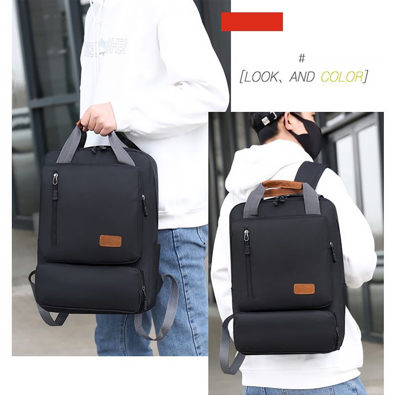 Men Laptop Backpack Bag Set Rucksack Travel Bag With USB Jack Large Capacity School Bag