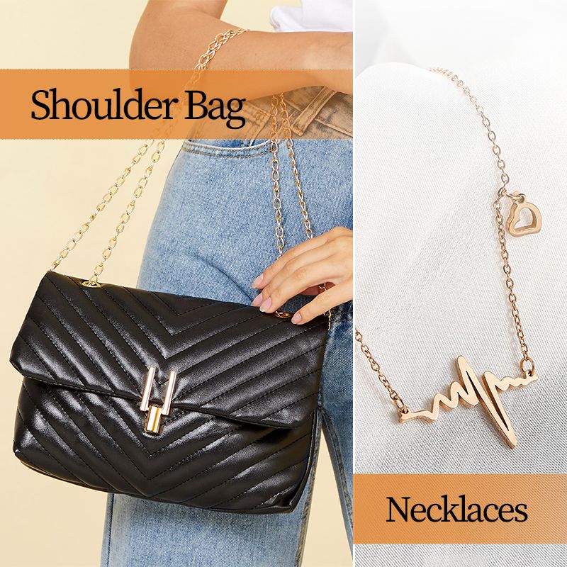 New Arrival Ladies Mini Chain Bag (Necklace free gift) Small Women Shoulder Bag Tiny Crossbody Bag