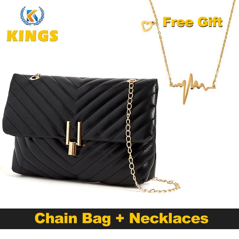 New Arrival Ladies Mini Chain Bag (Necklace free gift) Small Women Shoulder Bag Tiny Crossbody Bag
