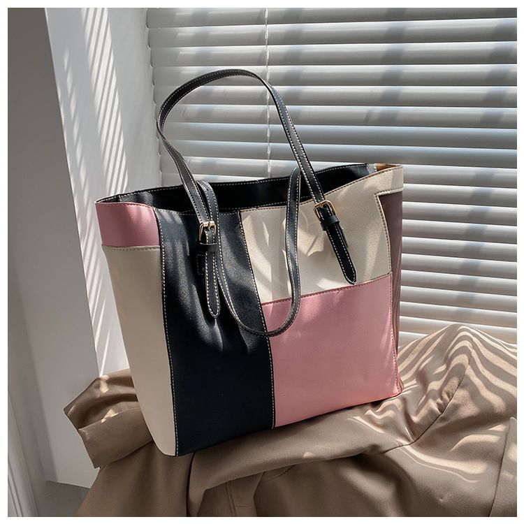 Ladies Shoulder Bags Women Handbags Tote Bag Large Capacity PU Leather Waterproof