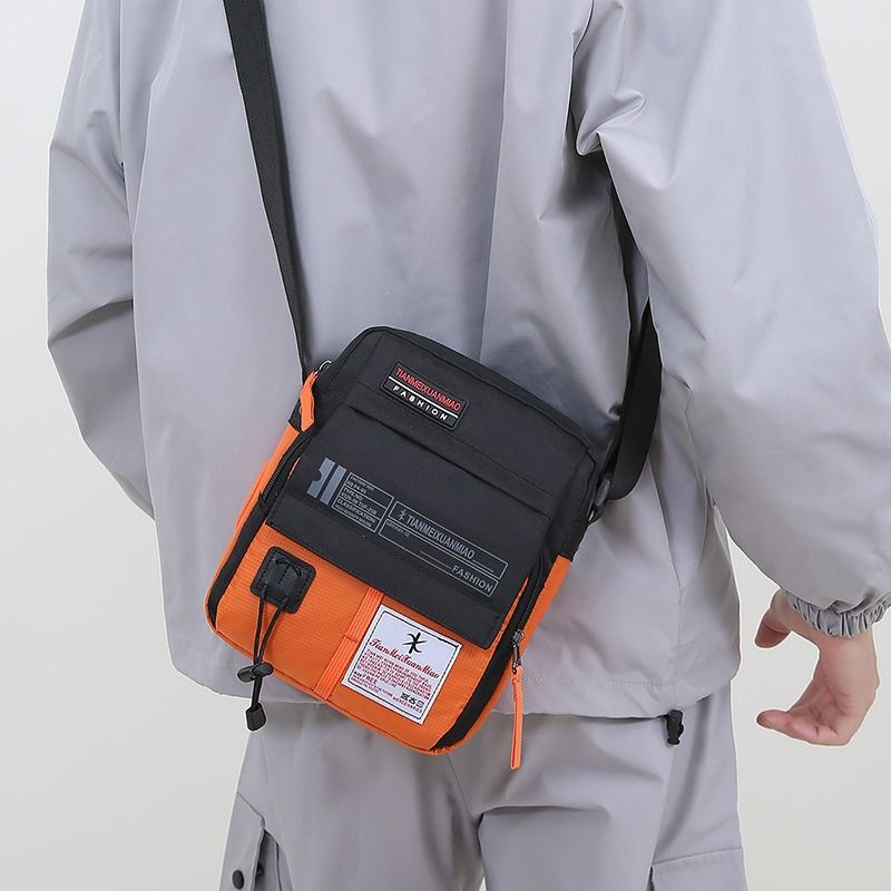 Men Chest Bag Male Sling Bag Young People Casual Cross-body Bag Lightweight Bag