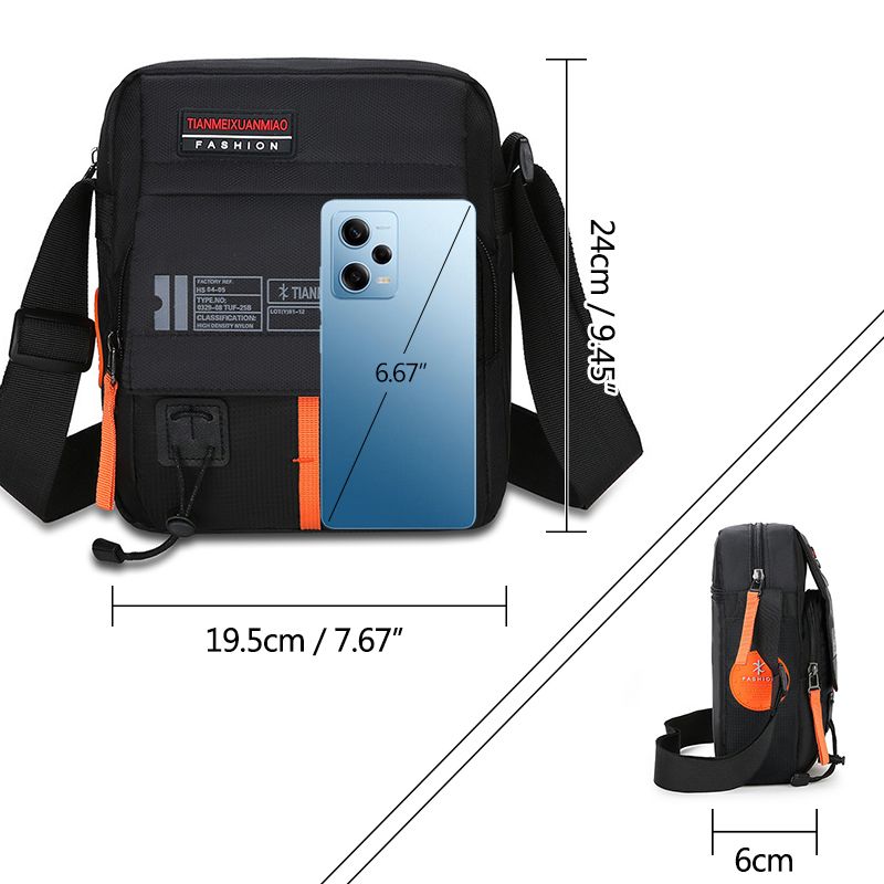 Men Chest Bag Male Sling Bag Young People Casual Cross-body Bag Lightweight Bag