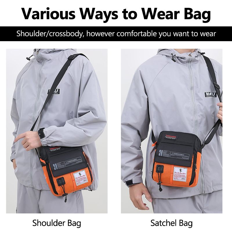 Men Chest Bag Male Sling Bag Young People Casual Cross-body Bag Lightweight Bag