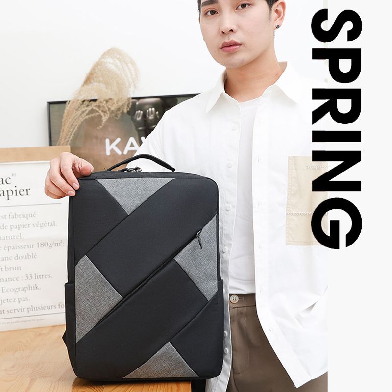 New Arrival 3 In 1 Men Laptop Bags Set Backpack Chest Bag Small Bag Set Rucksack Travel Bag With USB Jack Large Capacity School Bag