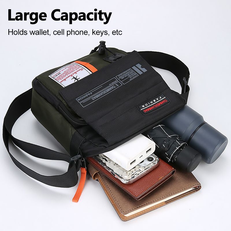 Men Chest Bag Male Sling Bag Young People Casual Cross-body Bag Lightweight Bag