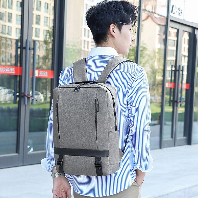 New Arrival 3 Pcs Men Backpack Cross-body Bag Small Bag Set Simple Rucksack School Bag