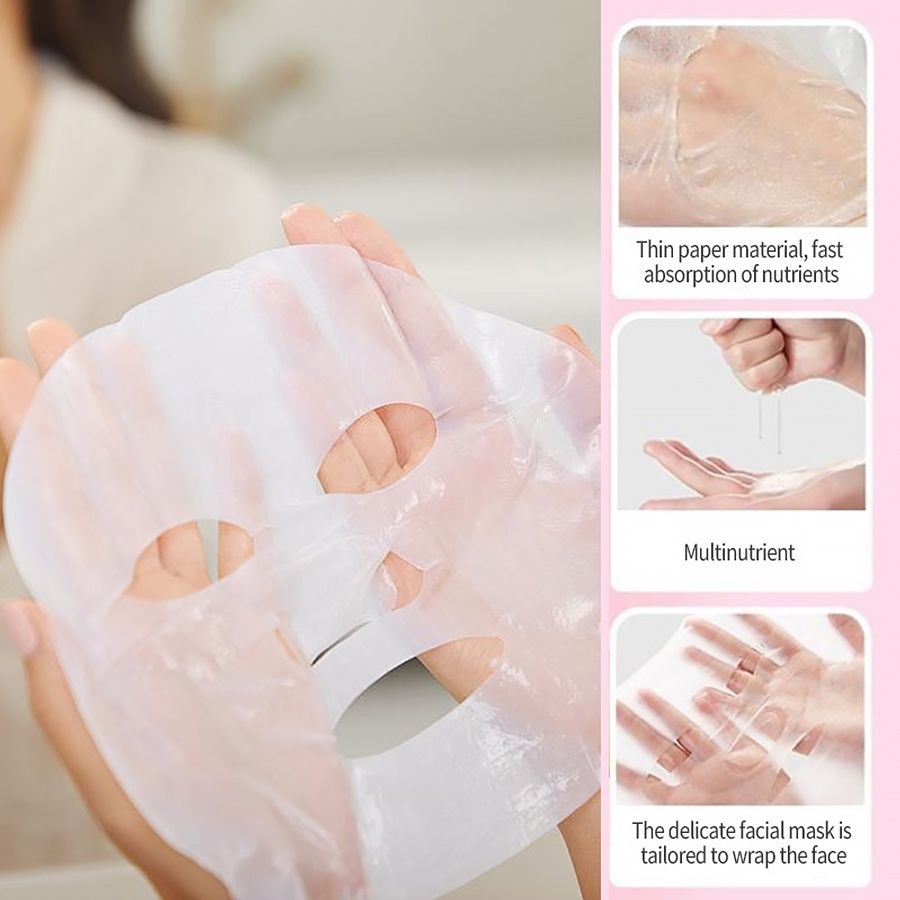 New Arrival 5 Pcs Facial Masks Face Care Skin Care Masks Moisturizing Anti-wrinkle Repair Whitening Lifting & Firming