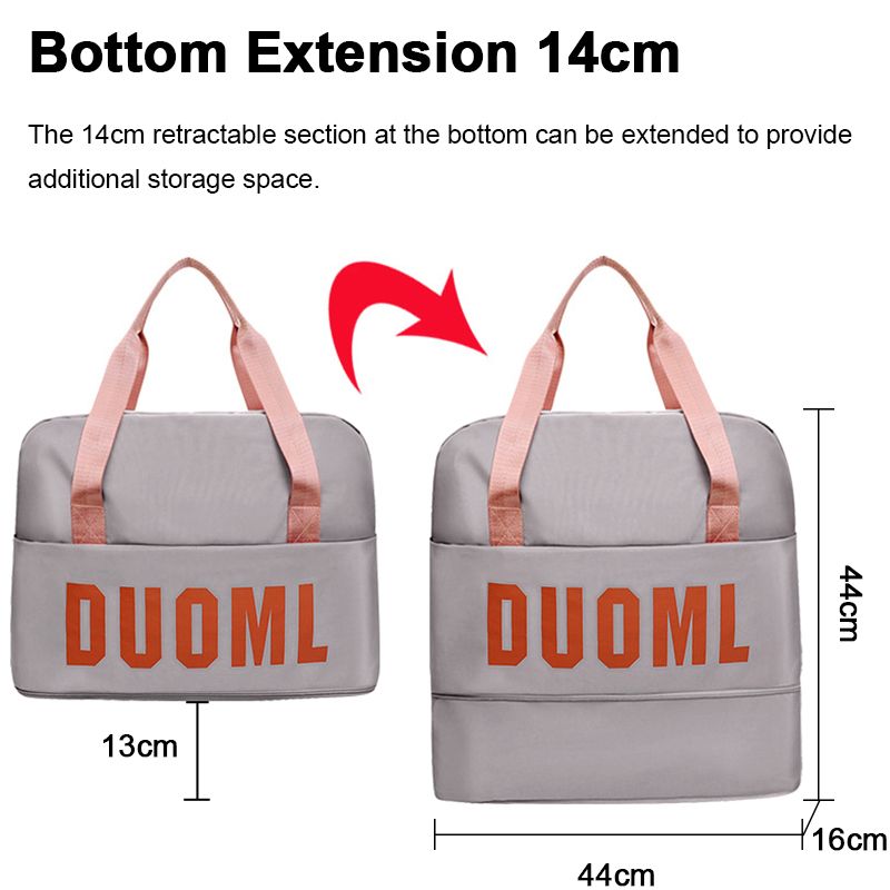 New Arrival Short-distance Travel Bags Expandable Bags Handheld Travel Bag Large capacity Gym Bags Sport Bags
