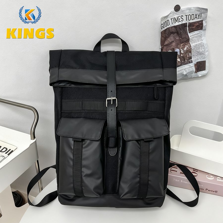 New Arrival Men Backpack Large Capacity Bags Anti-Theft Rucksack Multi-pocket School Bag Travel Bag