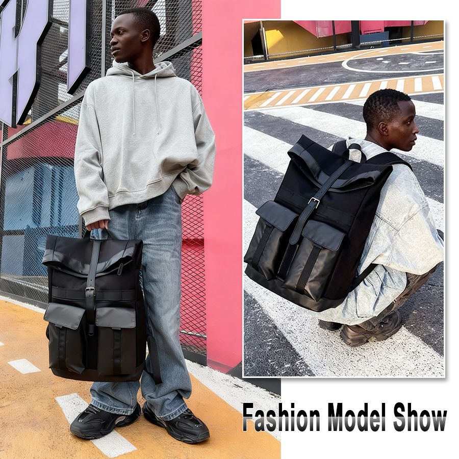 New Arrival Men Backpack Large Capacity Bags Anti-Theft Rucksack Multi-pocket School Bag Travel Bag