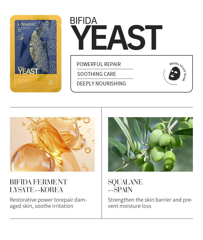 New Arrival 5 Pcs Facial Masks Face Care Skin Care Masks Moisturizing Anti-wrinkle Repair Whitening Lifting & Firming