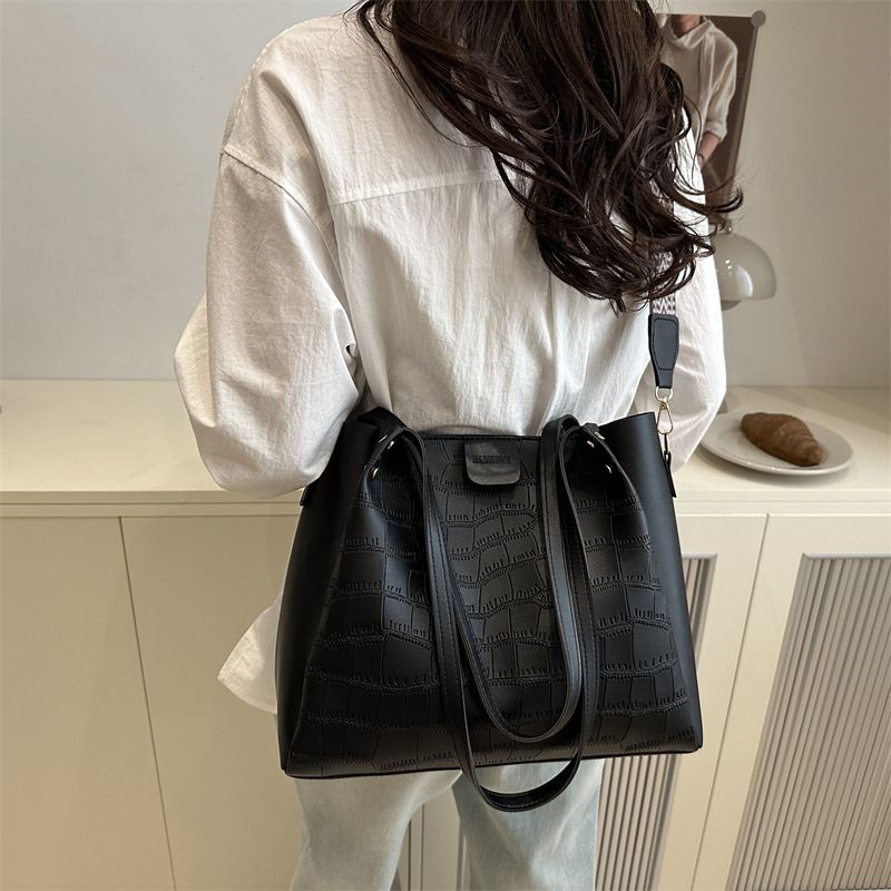 3 In 1 Ladies Handbag Small Cross-body Bag Card Case Set 3Pcs Bags Set PU Synthetic Leather