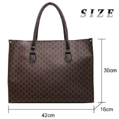 New Arrival Ladies Large Capacity Handbags Women Commuting Bag Tote Bags Letter Pattern bags