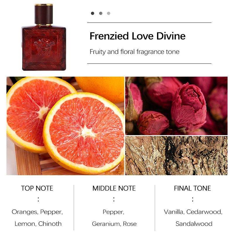 New Arrival 3 In 1 Men Perfume Different Fragrances Dau de Parfum Long Lasting Classic Fragrance Woody Aromatic Fougère Floral Fragrance & Deodorant