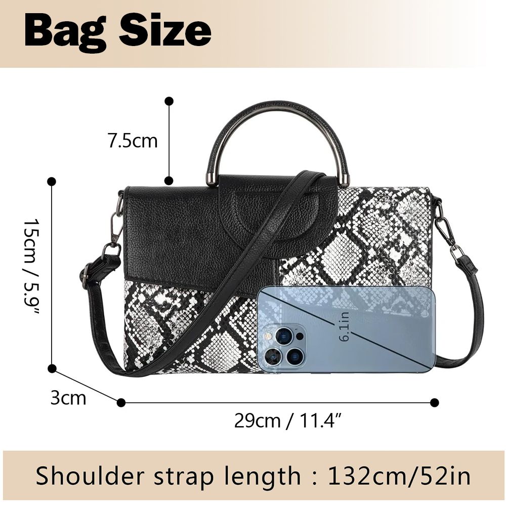 Ladies Small Handbag Women Cross-body Bag Clutch Top-Handle Bag Single-Shoulder Bag