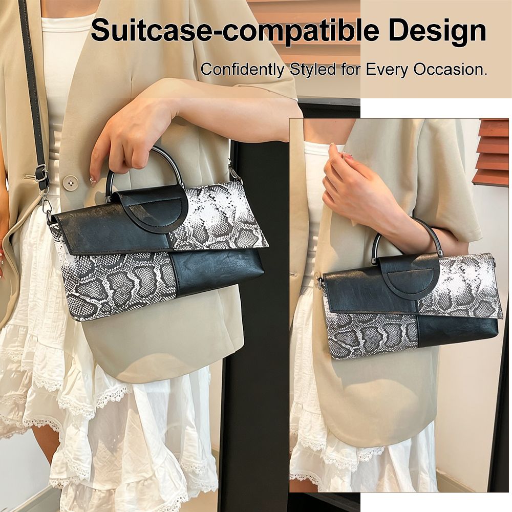 Ladies Small Handbag Women Cross-body Bag Clutch Top-Handle Bag Single-Shoulder Bag
