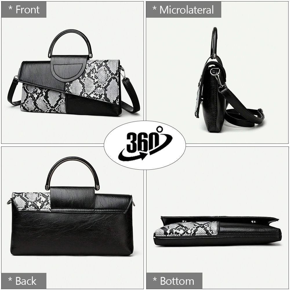 Ladies Small Handbag Women Cross-body Bag Clutch Top-Handle Bag Single-Shoulder Bag