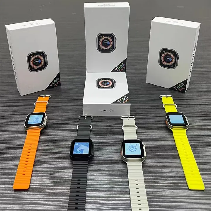 One factory Ultra smartwatch T500Ultra wireless charging Bluetooth call heart rate and blood pressure measurement exercise watch