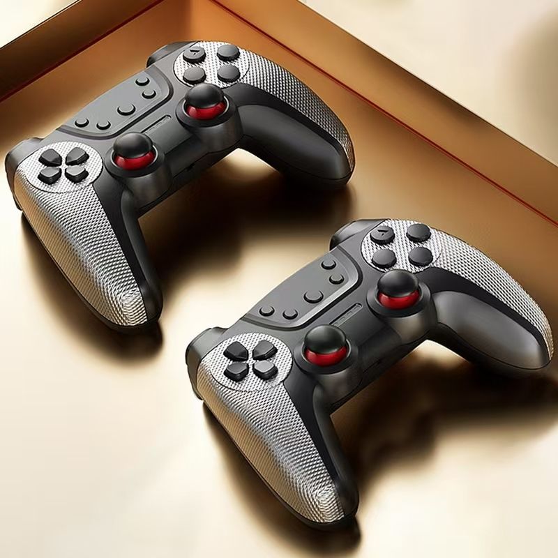 One factory Emuelec Android TV Box Game Stick 2.4G Computer Wireless Controller Double player One to Two Charging Model