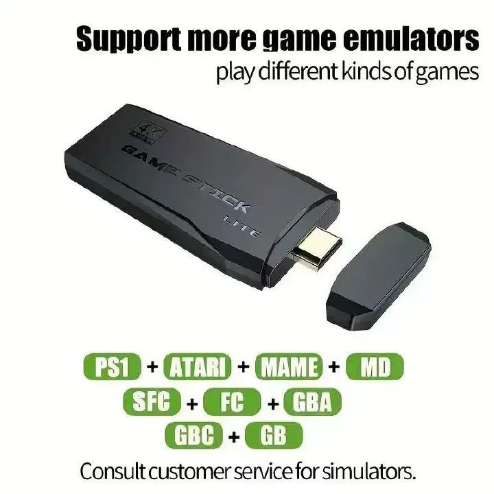 One factory M8 64G game console HDMI home TV game console cross-border wireless controller dual player arcade high-definition retro game console