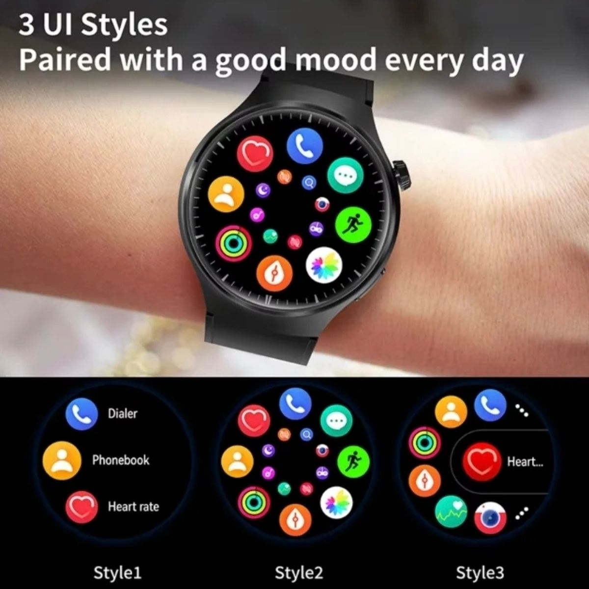 WATCH GOLD Smart Watch New Product Black Technology s9 Lingdong Island Huaqiangbei Waterproof Smart Sports Watch