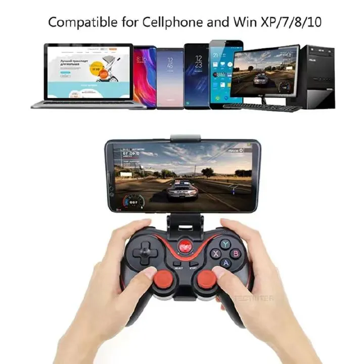One factory Gamepad X3 Game Controller Wireless Bluetooth Joystick PC Android Game Console Game Pad For Android IOS Phone PC Tablet TV Box