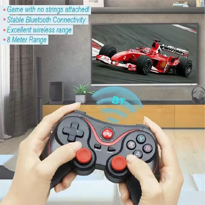 One factory Gamepad X3 Game Controller Wireless Bluetooth Joystick PC Android Game Console Game Pad For Android IOS Phone PC Tablet TV Box