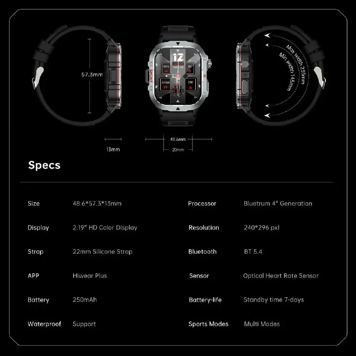 One factory New Men's & Women's Sports Smart Watches Music Player Calorie Fitness Smartwatches Tracker Multiple Modes Compatible With Android/IOS Phones