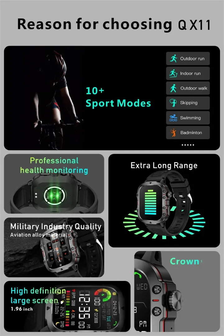 One factory New Men's & Women's Sports Smart Watches Music Player Calorie Fitness Smartwatches Tracker Multiple Modes Compatible With Android/IOS Phones