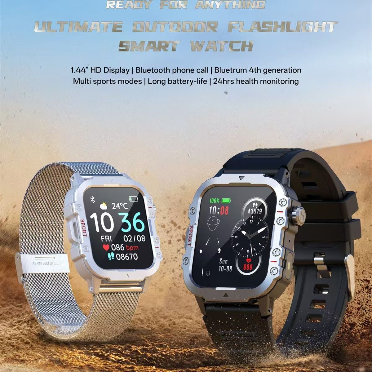 One factory New Men's & Women's Sports Smart Watches Music Player Calorie Fitness Smartwatches Tracker Multiple Modes Compatible With Android/IOS Phones