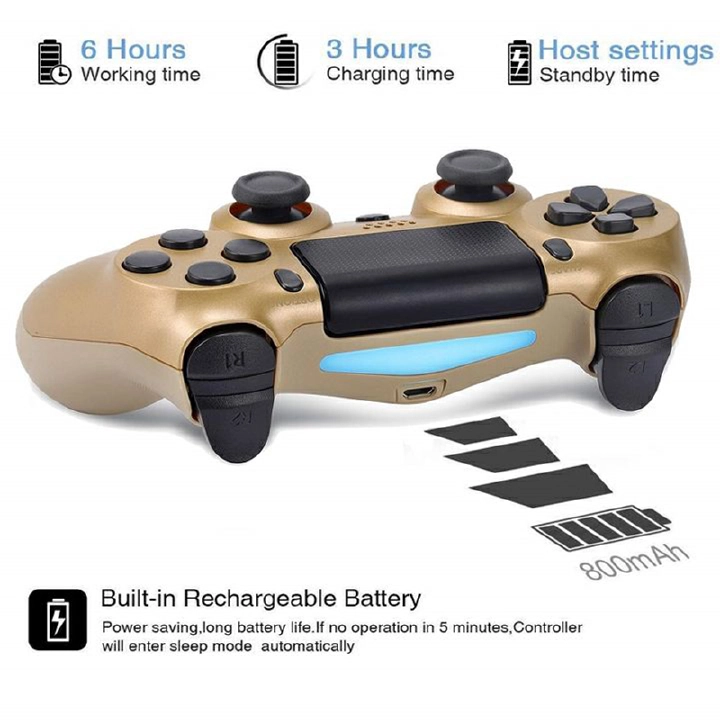 Bluetooth Wireless Joystick for PS4 Gamepads 6-Axis Dual 4 Controller Fit Console For Playstation 4 Gamepad Dualshock 4 Gamepad Game Accessories Joypad