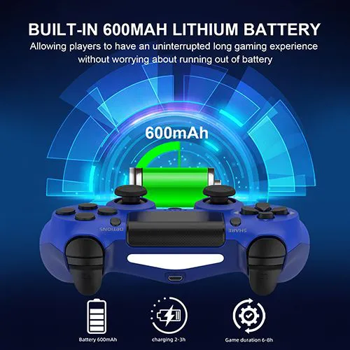 Bluetooth Wireless Joystick for PS4 Gamepads 6-Axis Dual 4 Controller Fit Console For Playstation 4 Gamepad Dualshock 4 Gamepad Game Accessories Joypad
