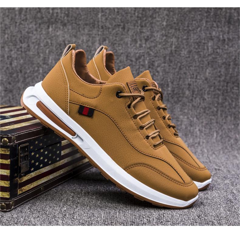 Men's athletics shoes work shoes Daddy driving shoes casual shoes artificial leather sneakers students running shoes gym shoes