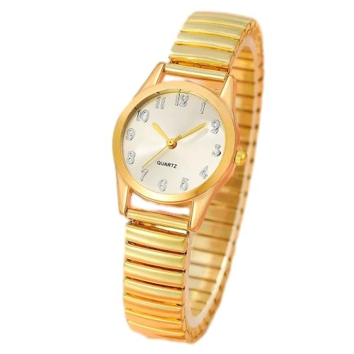 6pcs Women's simple steel band digital watches (no box) classic quartz watches girls fashion accessories watch + love jewelry gift sets wrist watches
