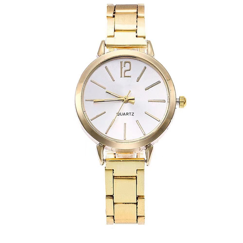 2pcs/set Women's steel strap watch ladies fashion accessories simple watches+bracelet classic quartz watch girls gift sets wrist watches