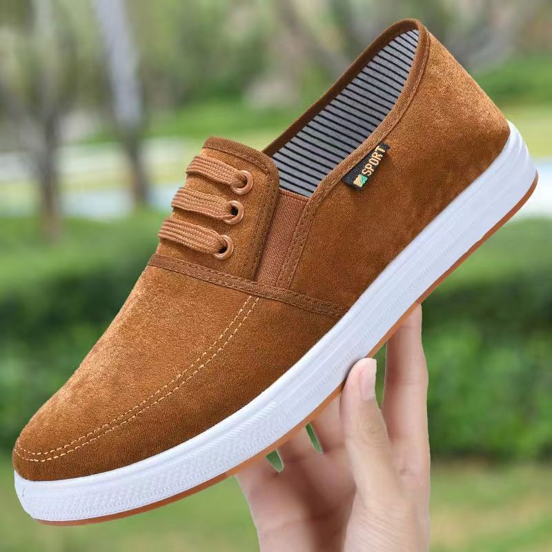 Men's casual clothes single shoes boys sneakers students running shoes Dad sports shoes driving shoes espadrille shoes flats loafers