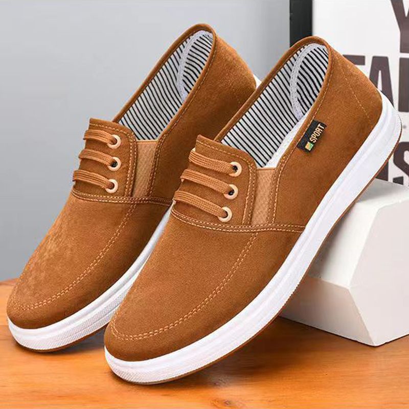 Men's casual clothes single shoes boys sneakers students running shoes Dad sports shoes driving shoes espadrille shoes flats loafers