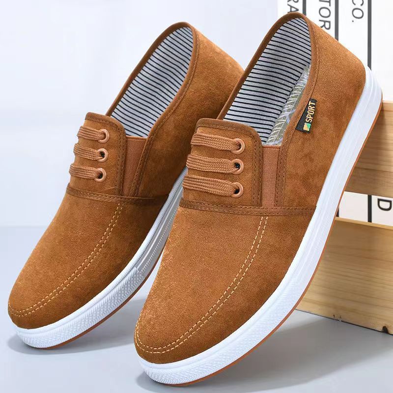 Men's casual clothes single shoes boys sneakers students running shoes Dad sports shoes driving shoes espadrille shoes flats loafers
