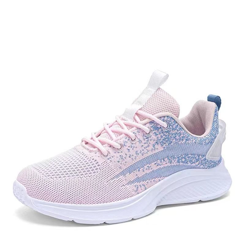 Women's Fashion sneakers Women's Casual Running shoes Girls Fitness Yoga Shoes Flat Sports shoes athletic Students mesh shoes Fly mesh shoes