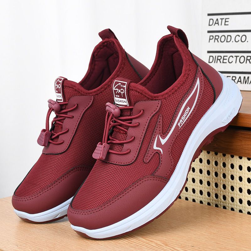 Women's single casual flat shoes ladies walking shoes girls fashion running shoes students sneakers gym sports shoes soft soled cloth shoes