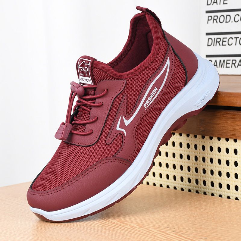 Women's single casual flat shoes ladies walking shoes girls fashion running shoes students sneakers gym sports shoes soft soled cloth shoes