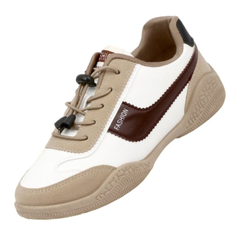 Size 38-41 Women's PU artificial leather shoes ladies running shoes girls board shoes athletic shoes flat fashion casual sports shoes students white shoes Yoga gym shoes