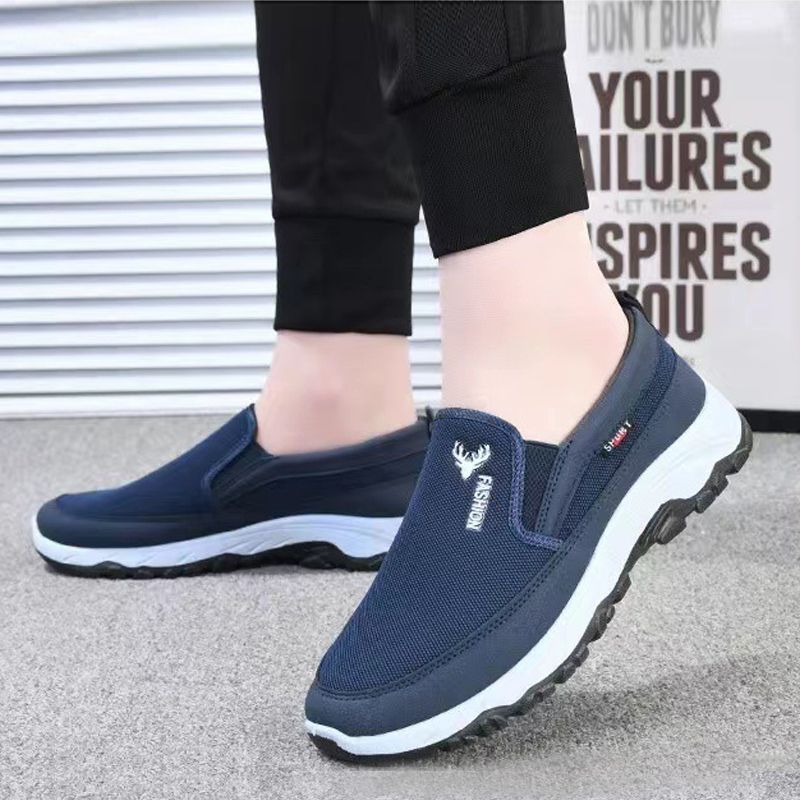 Men's fashion casual shoes non-slip cloth shoes boy's driving shoes sports shoes students athletic shoes  running shoes Dad flats loafers