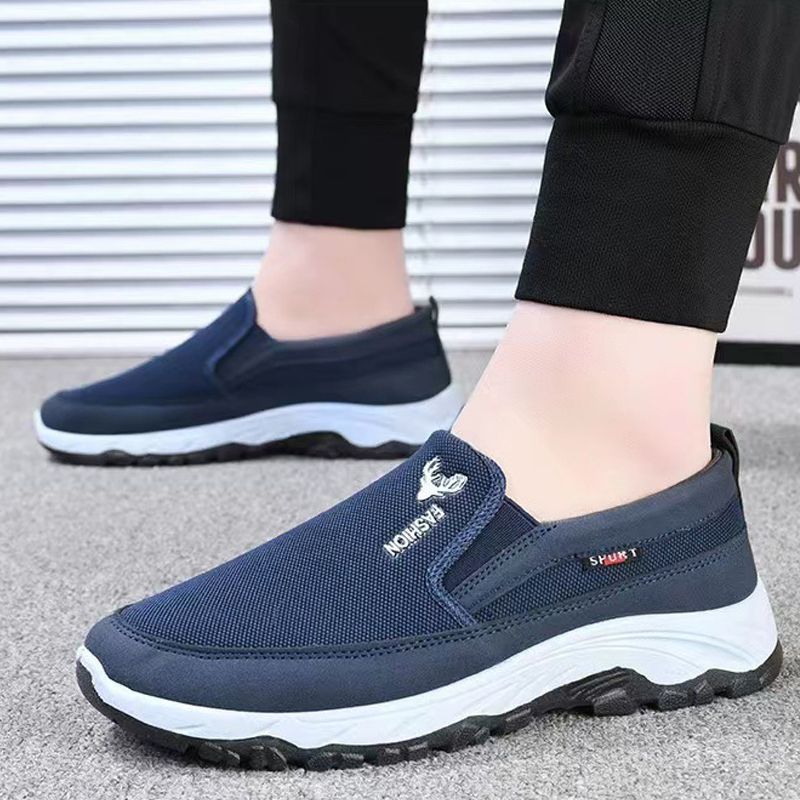 Men's fashion casual shoes non-slip cloth shoes boy's driving shoes sports shoes students athletic shoes  running shoes Dad flats loafers