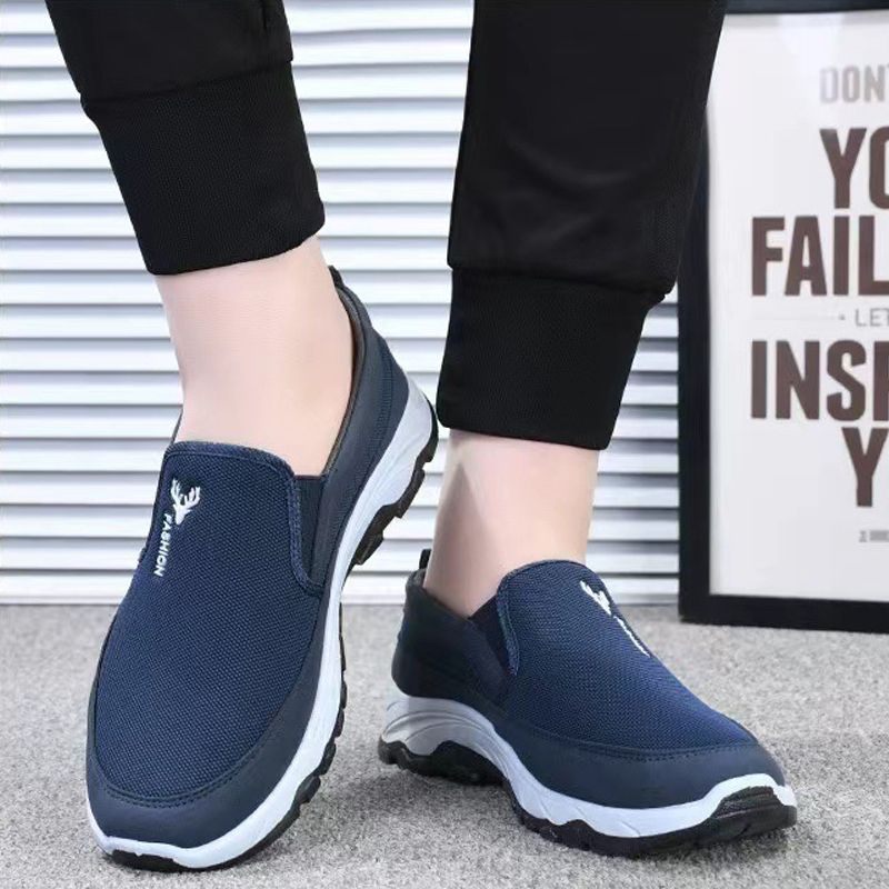 Men's fashion casual shoes non-slip cloth shoes boy's driving shoes sports shoes students athletic shoes  running shoes Dad flats loafers
