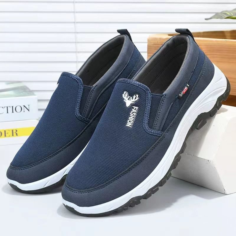 Men's fashion casual shoes non-slip cloth shoes boy's driving shoes sports shoes students athletic shoes  running shoes Dad flats loafers