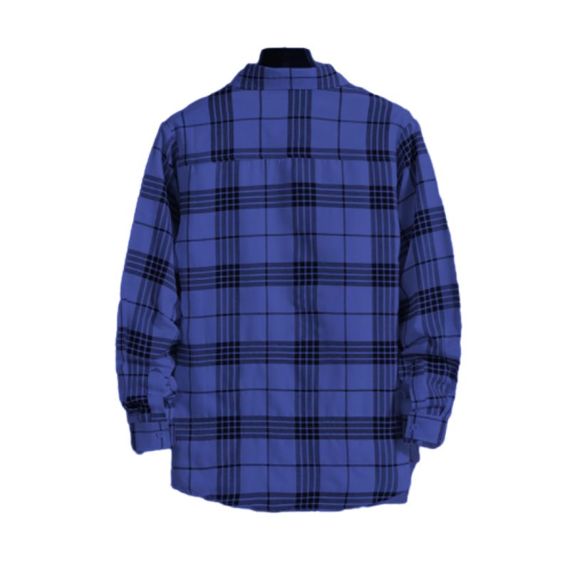 Size M -2XL Men's clothes long sleeve plaid shirt boys casual lapel shirts youth tops loose shirts students clothing coat