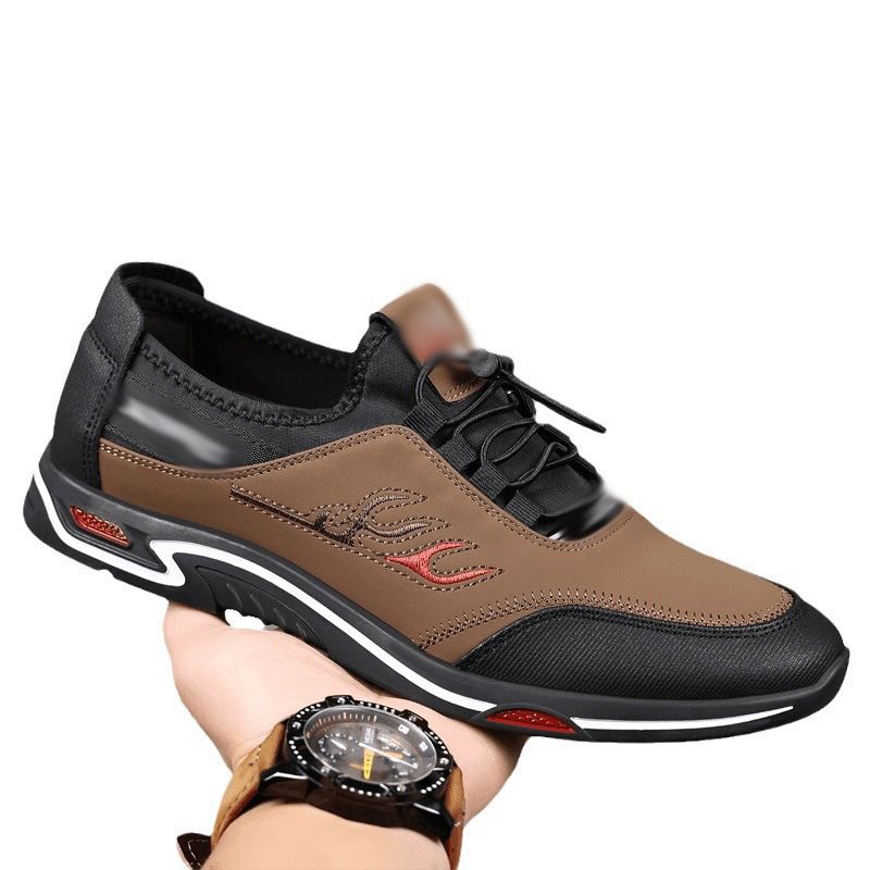 Men's shoes sports shoes Boys Athletic running shoes students fashion sneakers Driving shoes walking shoes gym shoes sneakers