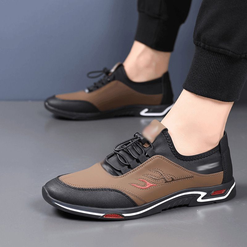 Men's shoes sports shoes Boys Athletic running shoes students fashion sneakers Driving shoes walking shoes gym shoes sneakers